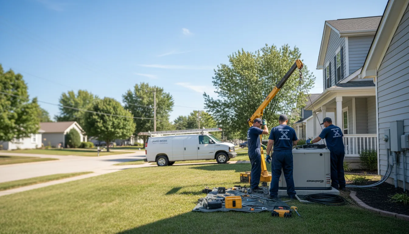Generator Installation in Sacul, TX near me